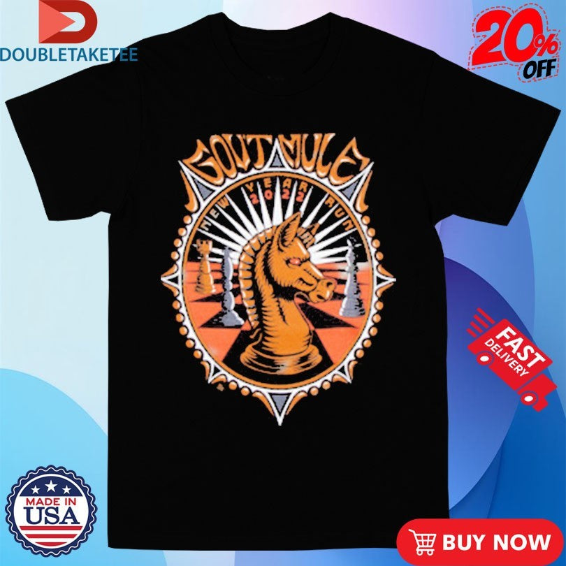 Gov’t Mule 2022-2023 New Years Run Chess Logo Shirts