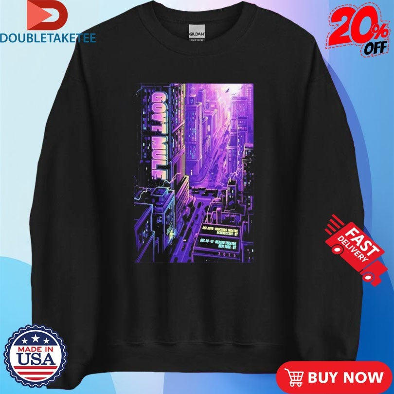 Official Gov’t Mule Dec 30-31 2025 Beacon Theatre In New York NY Shirts