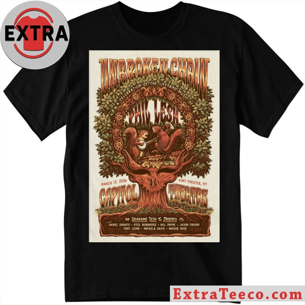 Official Grahame Lesh And Friends The Capitol Theatre In Port Chester NY Mar 13 2026 Poster Shirt