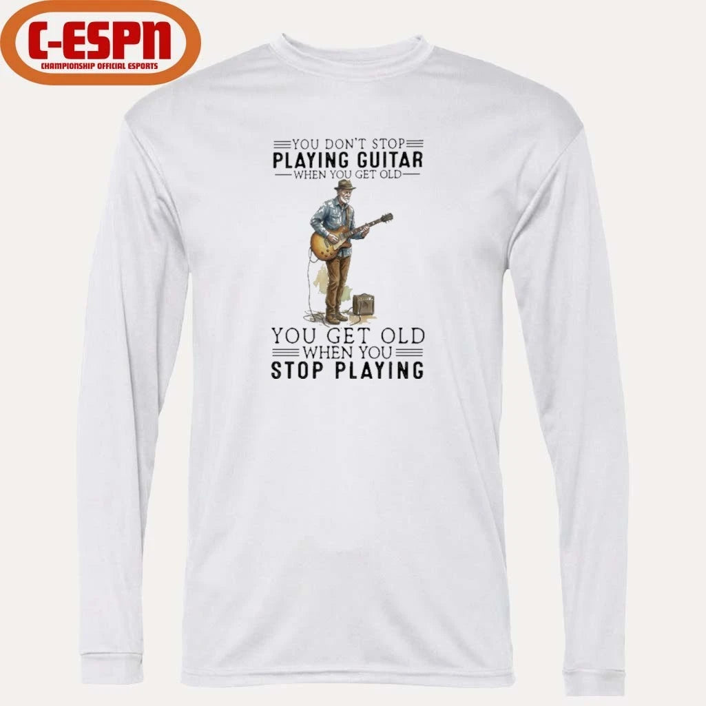 Official Grandpa Don’t Stop Playing Guitars Shirt