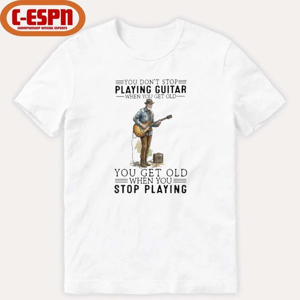 Official Grandpa Don’t Stop Playing Guitars Shirt