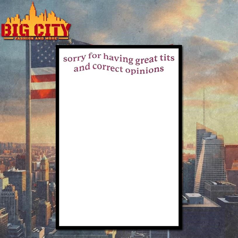 Official Great Tits &amp; Correct Opinions Shirt