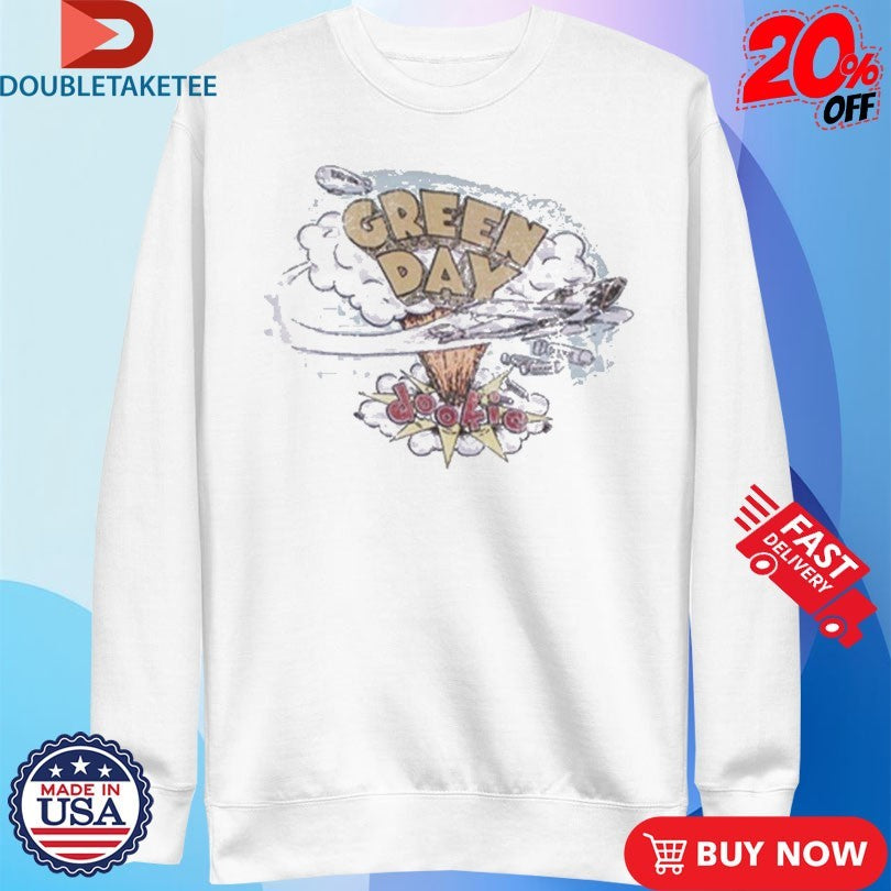Official Green Day Dookie Album Shirts
