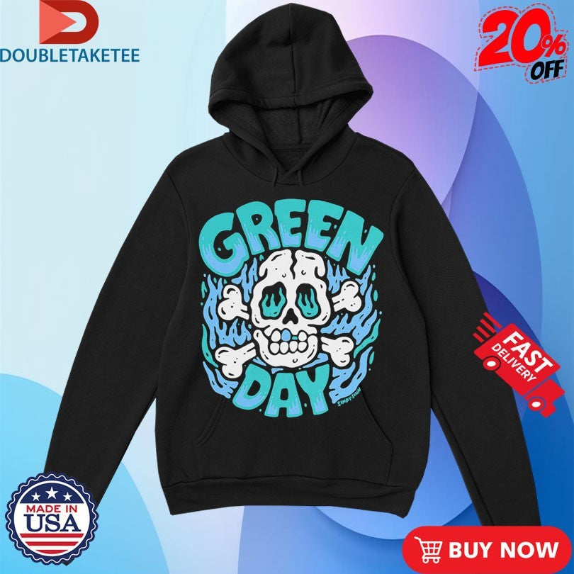 Official Green Day Sindy Sinn Skull Shirts