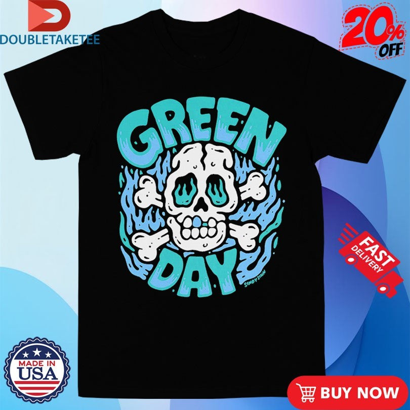 Official Green Day Sindy Sinn Skull Shirts