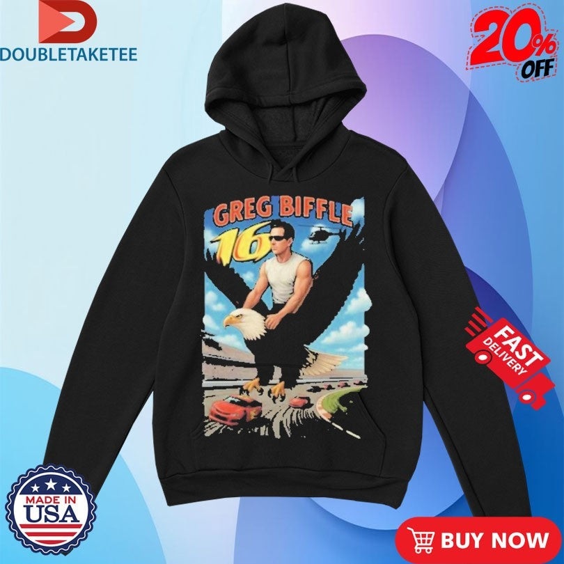 Official Greg Biffle Nascar #16 Racing Legend Eagle Cars Shirts