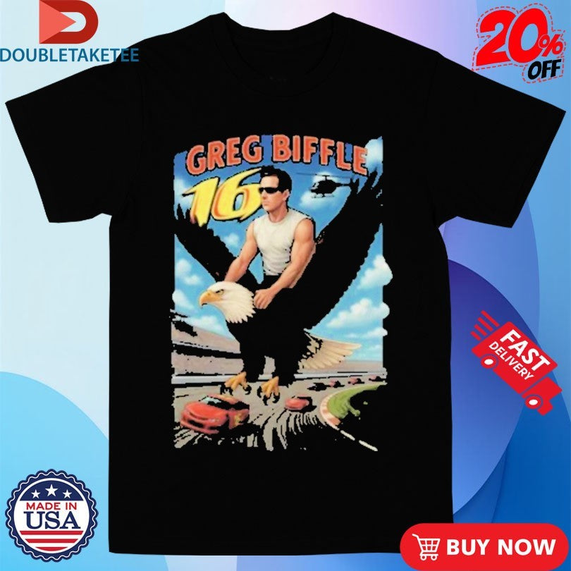 Official Greg Biffle Nascar #16 Racing Legend Eagle Cars Shirts