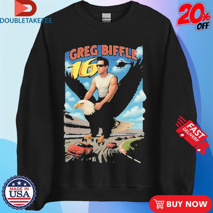 Official Greg Biffle Nascar #16 Racing Legend Eagle Cars Shirts
