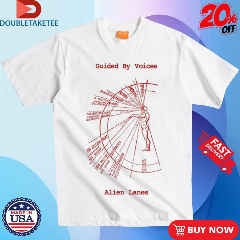 Official Guided By Voices Alien Lanes Vibrations Man Shirts
