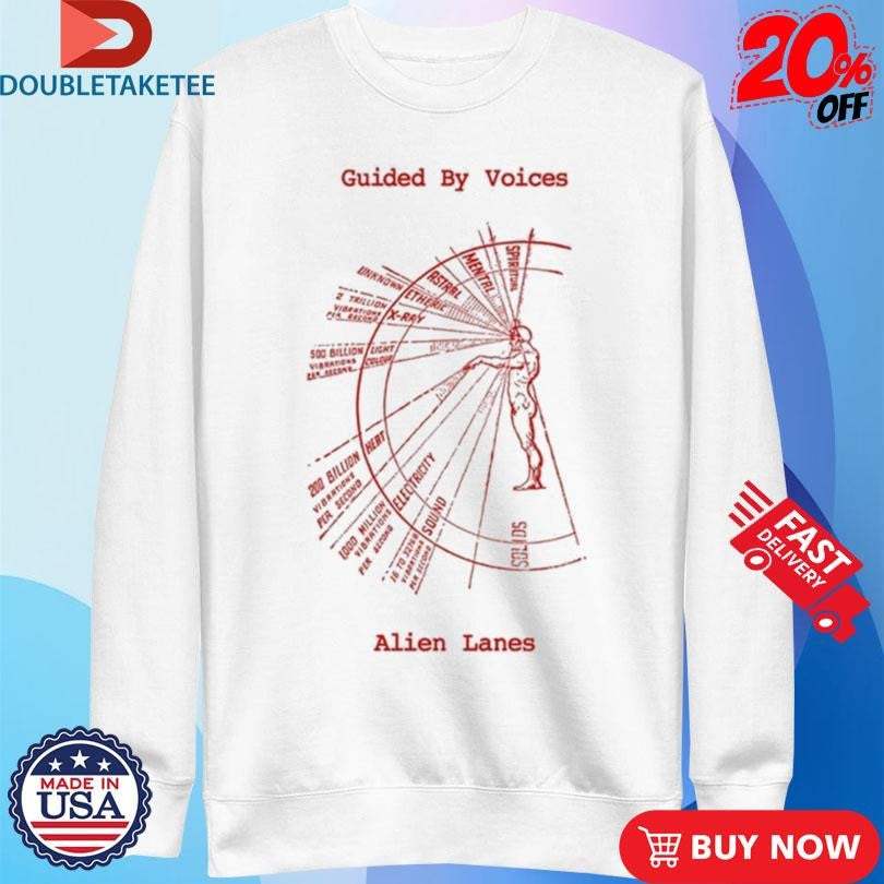 Official Guided By Voices Alien Lanes Vibrations Man Shirts