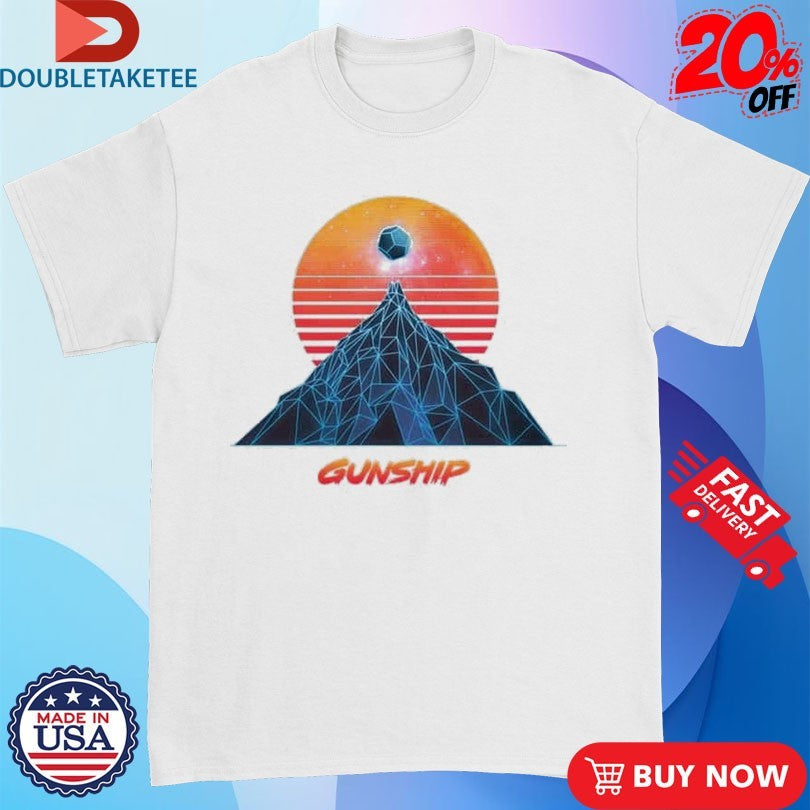 Official Gunship Sun And Mountain Shirts