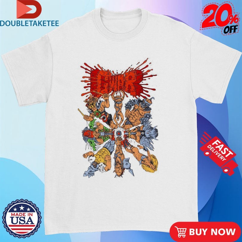 Official Gwar X Beyond The Streets Chaos Shirts