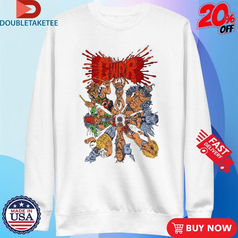 Official Gwar X Beyond The Streets Chaos Shirts