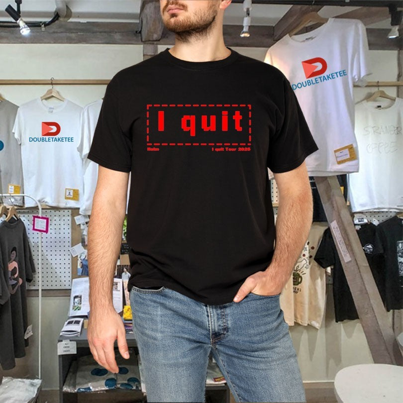 Official Haim I Quit Tour 2025 T-Shirts