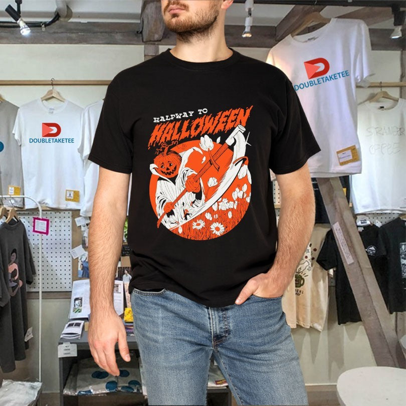 Halfway To Halloween Grim Reaper Shirts