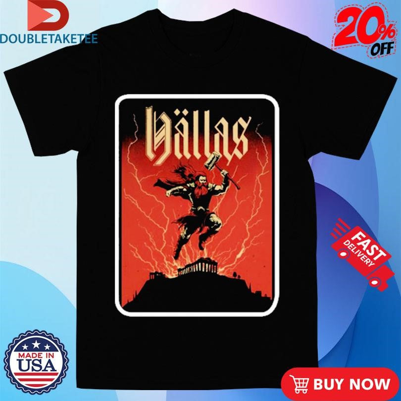 Official Hallas In Athens Shows 2025 Shirts