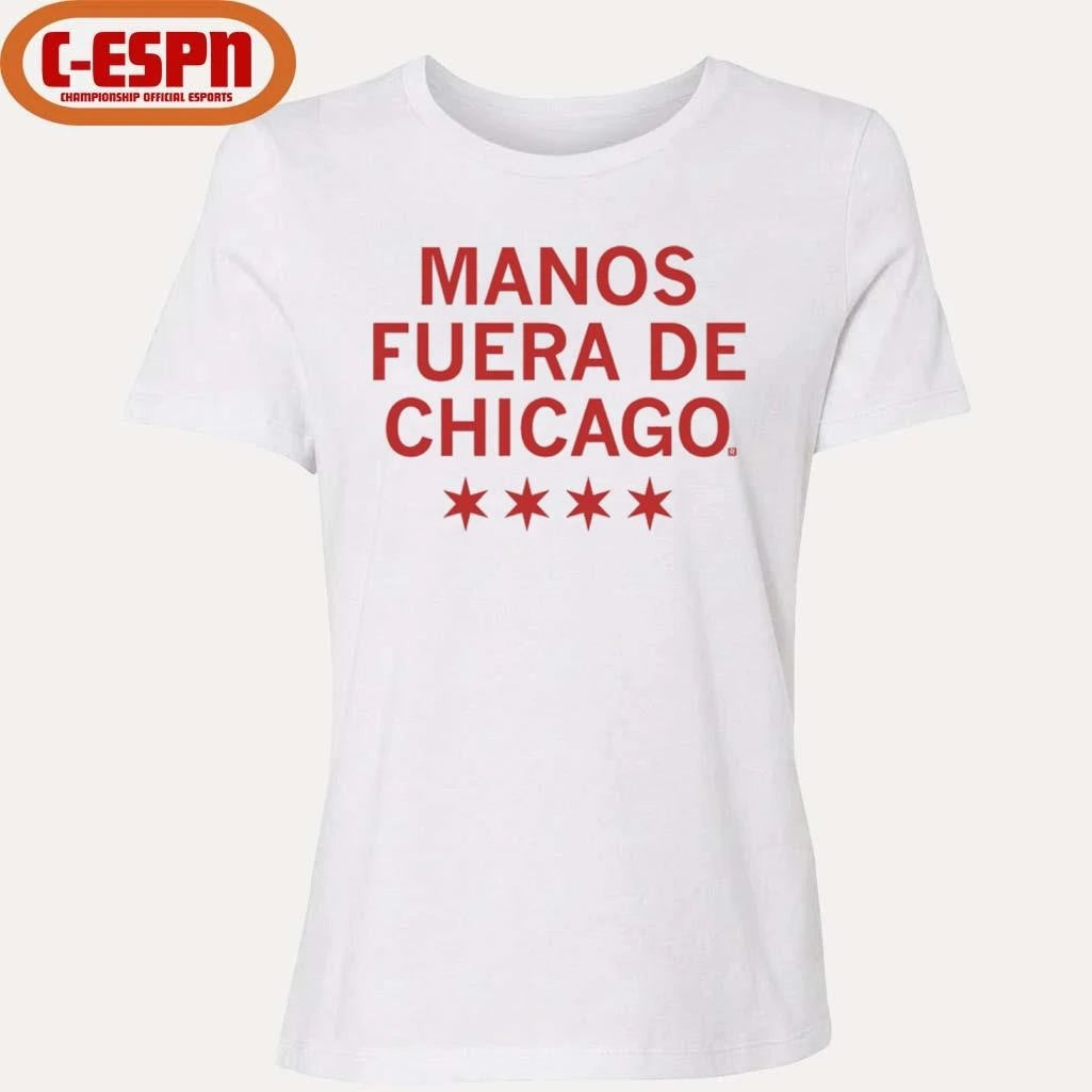 Official Hands Off Chicago Spanish Shirt
