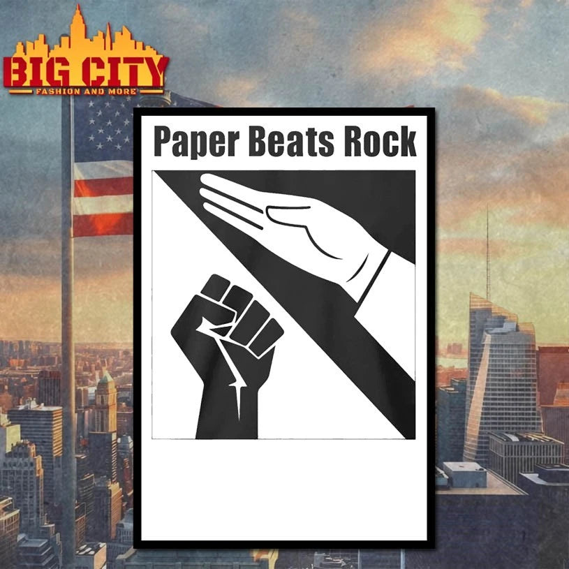 Official Hands Paper Beats Rock Shirt