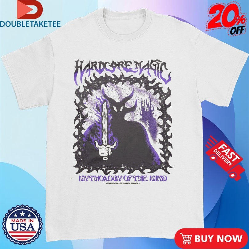 Official Hardcore Magic Mythology Of The Mind Wizard Of Barge Fantasy Brigade Shirts