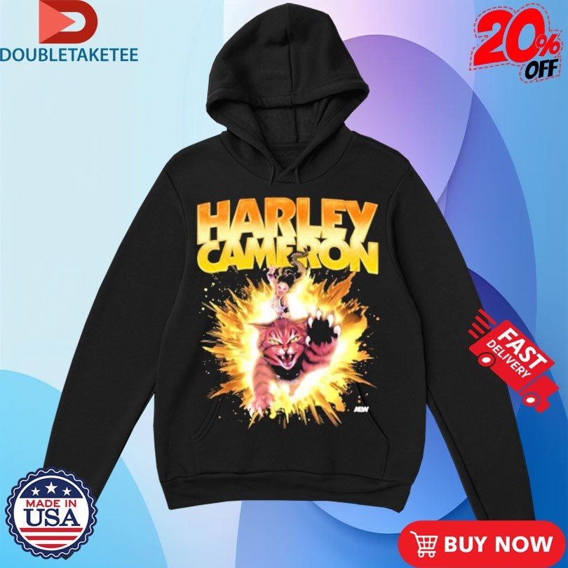 Official Harley Cameron Battle Harley AEW Cat Shirts