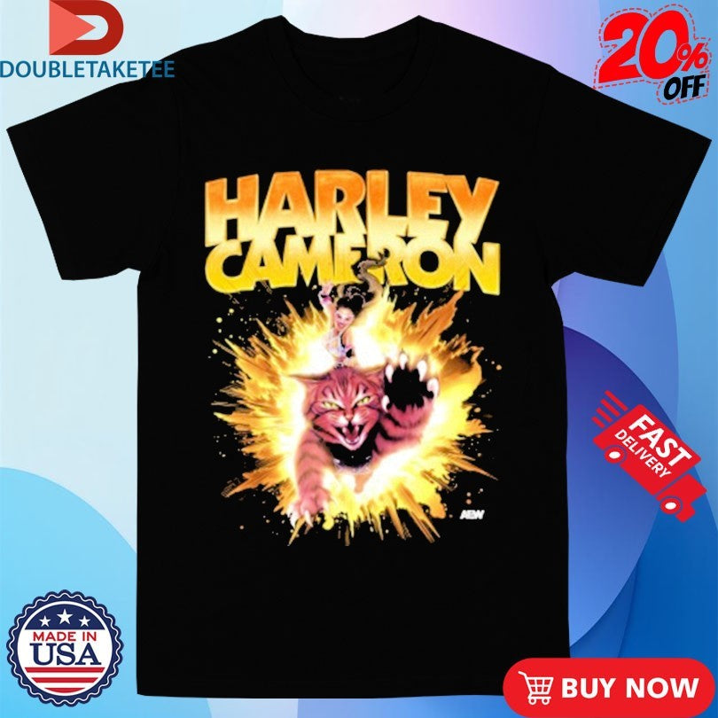 Official Harley Cameron Battle Harley AEW Cat Shirts