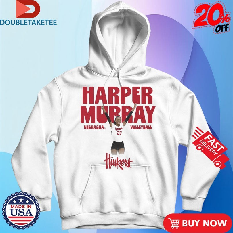 Official Harper Murray Nebraska Cornhuskers Volleyball Player Shirts