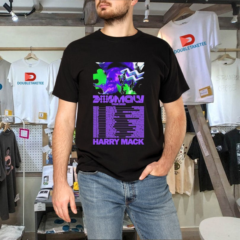 Official Harry Mack Anomaly Tour 2025 Tour Dates Shirts