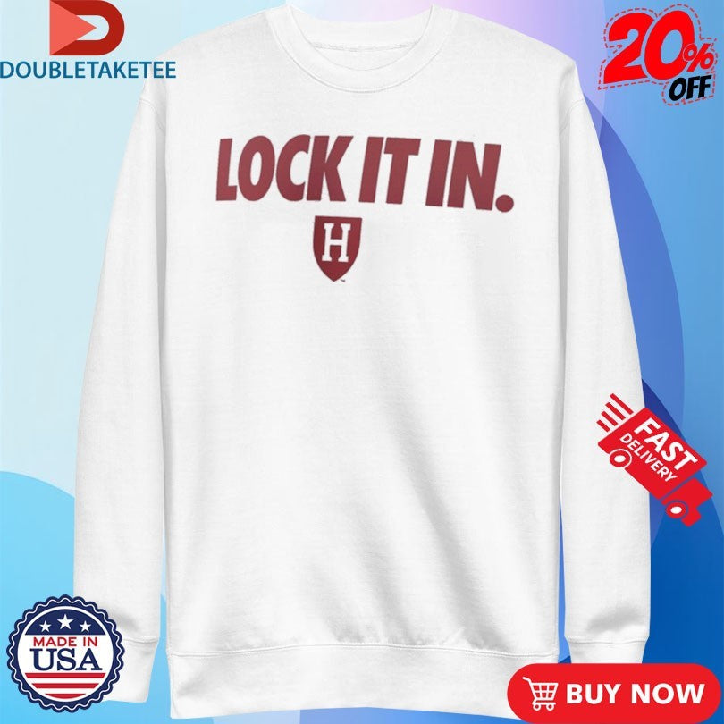 Official Harvard Crimson Lock It In Shirts