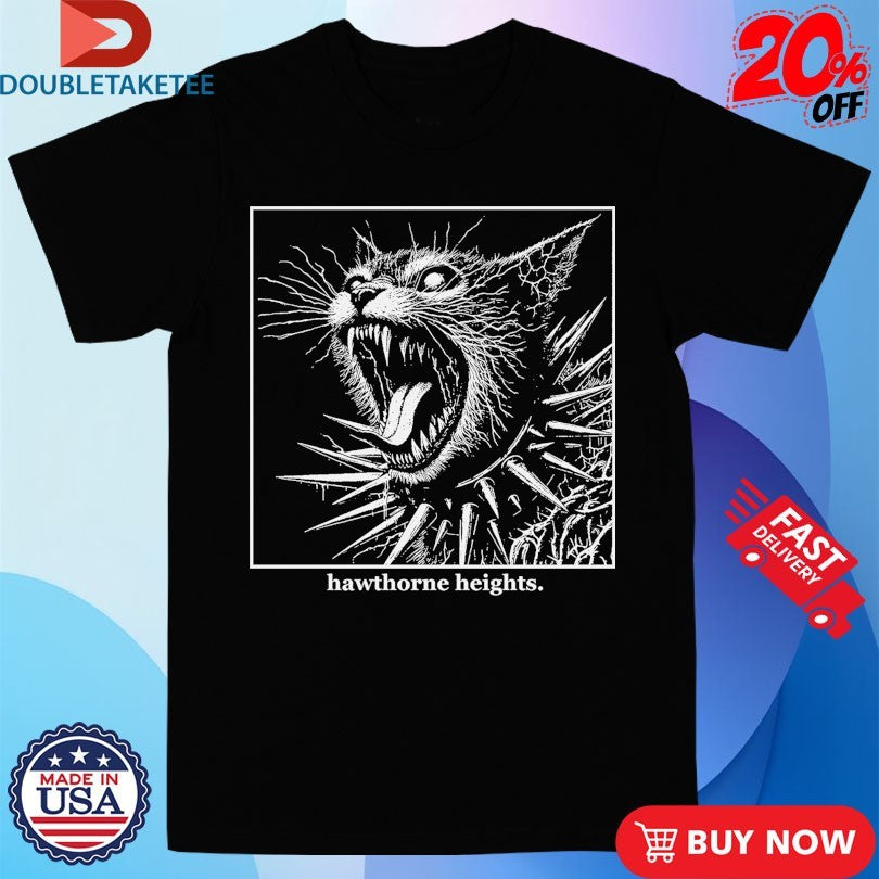 Hawthorne Heights Goth Cat Shirts