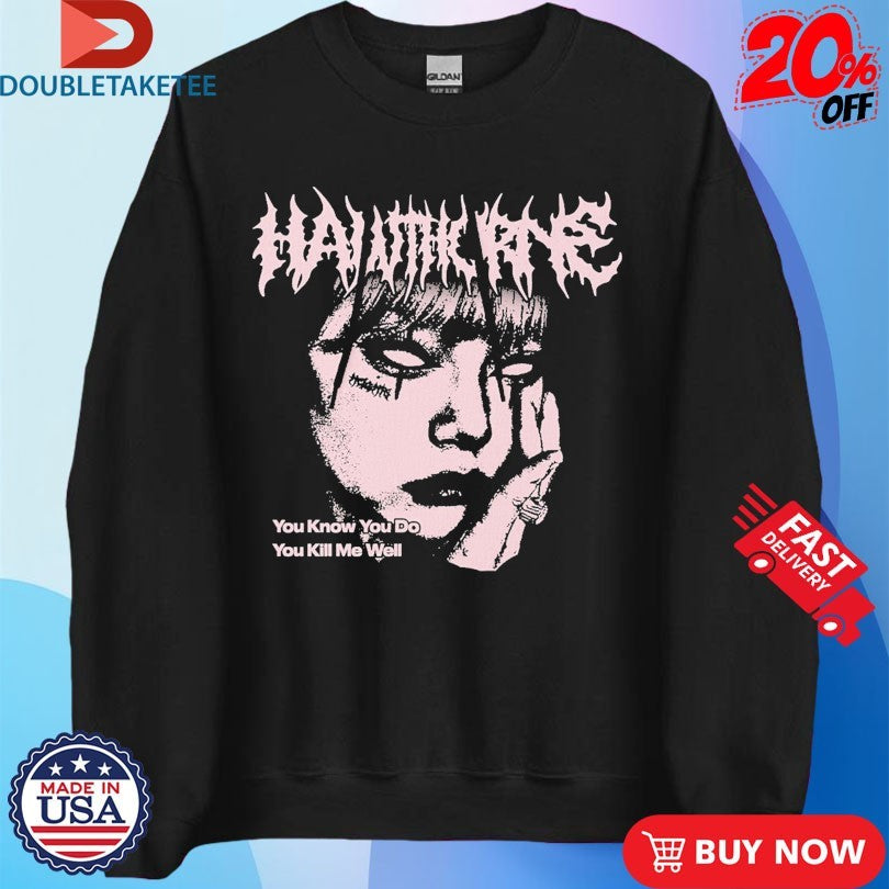 Hawthorne Heights You Know You Do You Kill Me Well Face Tat Shirts