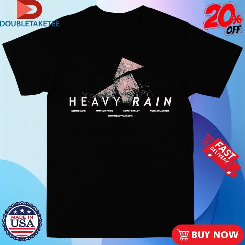 Official Heavy Rain Ethan Mars Madison Paige Scott Shelby Norman Jayden Shirts