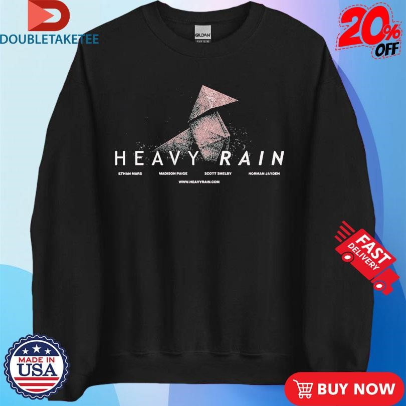 Official Heavy Rain Ethan Mars Madison Paige Scott Shelby Norman Jayden Shirts