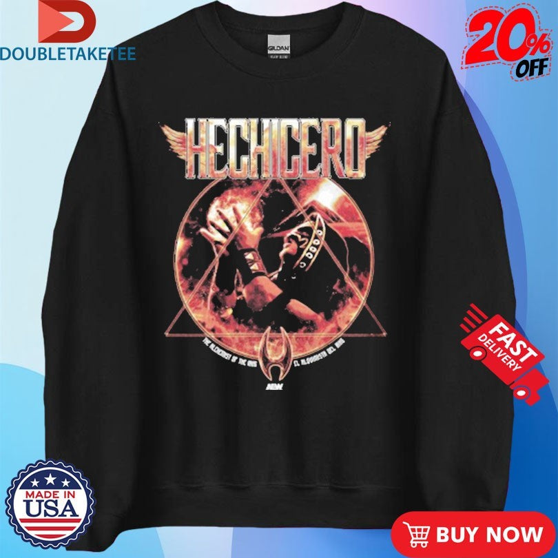 Official Hechicero The Alchemist Of The Ring AEW Shirts