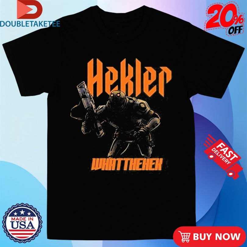 Official Hekler What The Heck  Robot Shirts