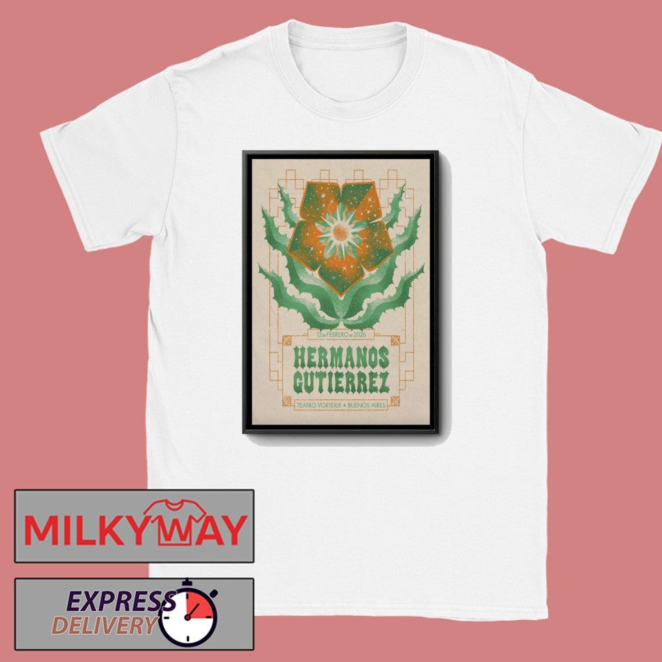 Hermanos Gutiérrez Buenos Aires Argentina shirt