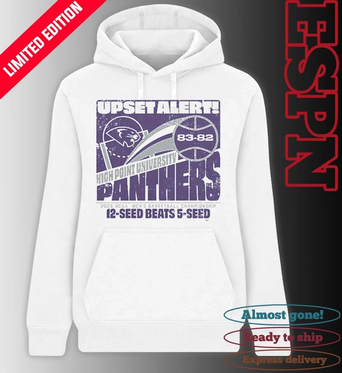 Official High Point Panthers Men’s Basketball 2026 March Madness Upset Alert Shirt