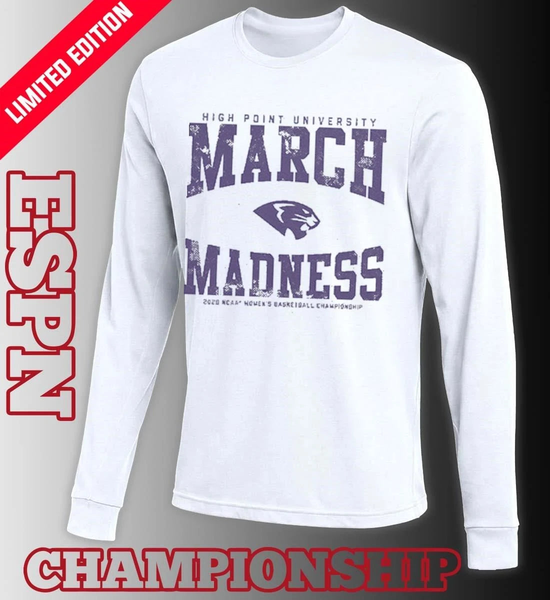 Official High Point Panthers WBB 2026 March Madness Shirt