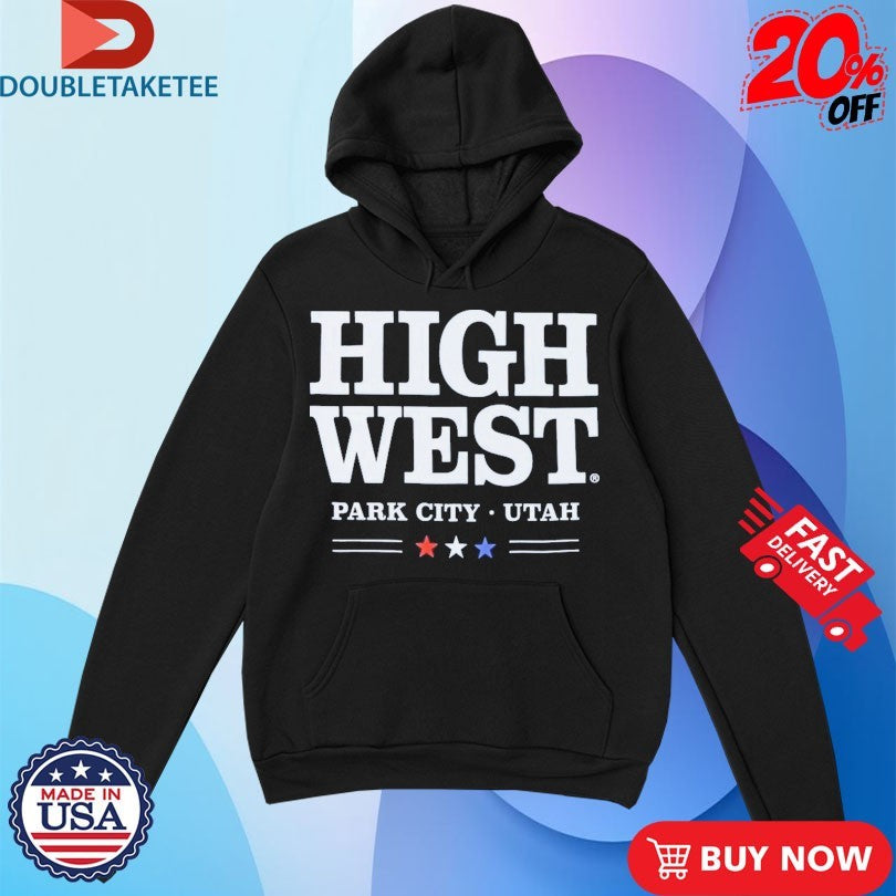 Official High West Park City Utah Star Shirts
