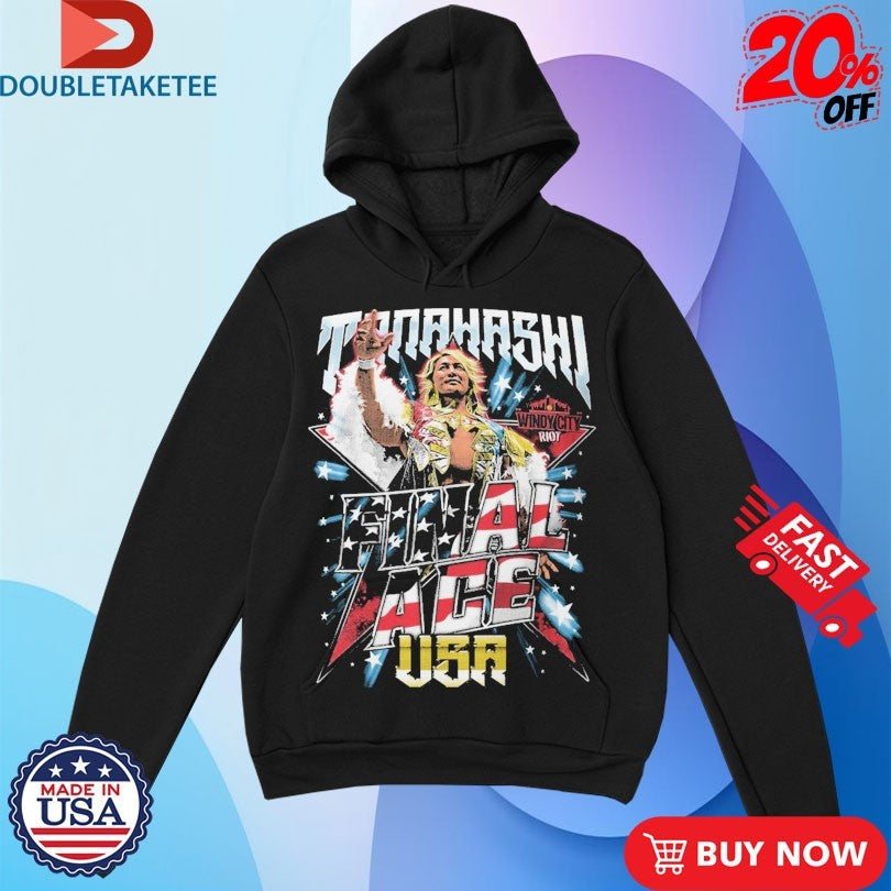 Official Hiroshi Tanahashi Final Ace USA Windy City Riot Shirts