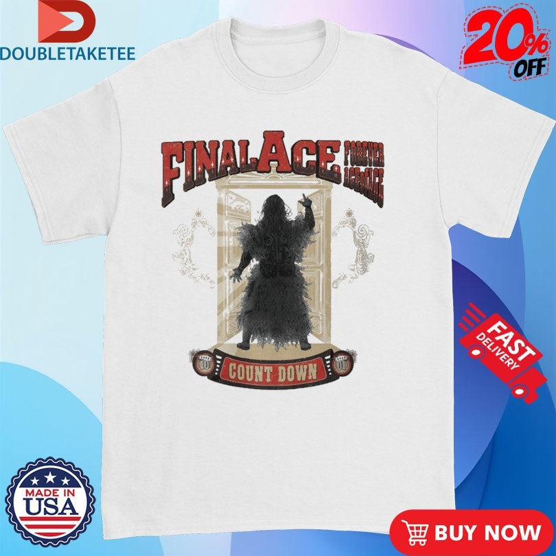 Official Hiroshi Tanahashi Final Forever Ace Countdown Shirts