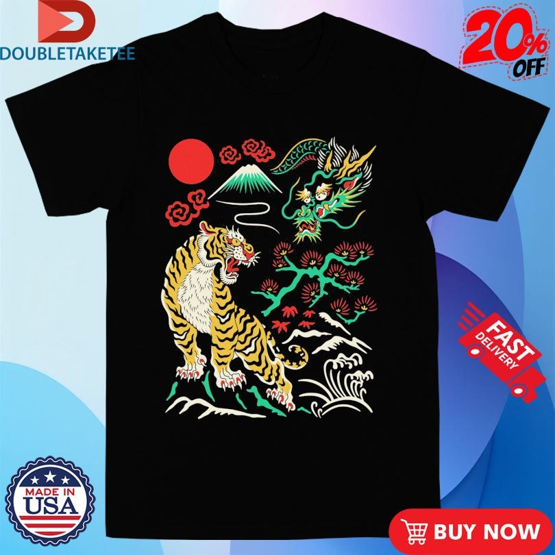 Official Hitoshī Hobo Jack Tiger Dragon Shirts