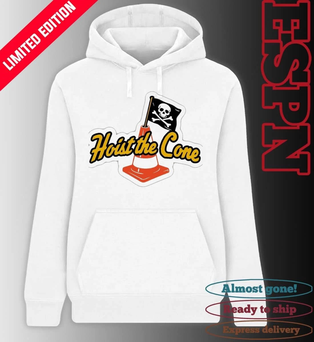 Official Hoist The Cone Pittsburgh Pirates Shirt