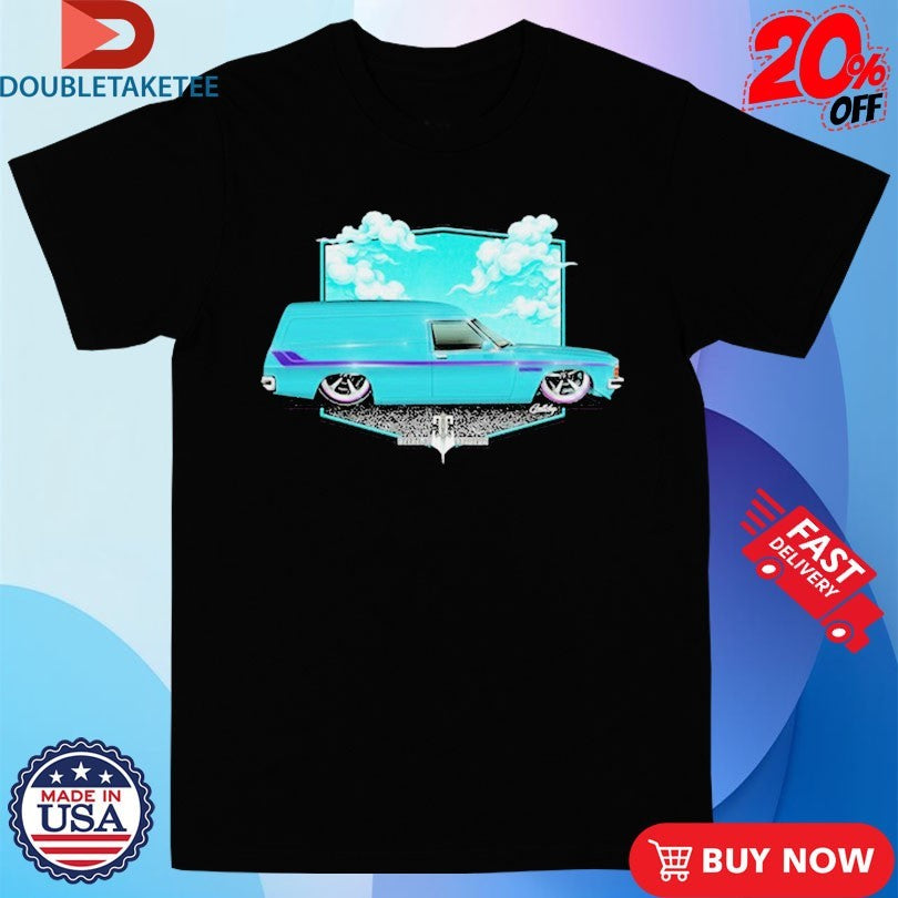 Official Holden HZ Sandman Turquoise Panel Van Shirts