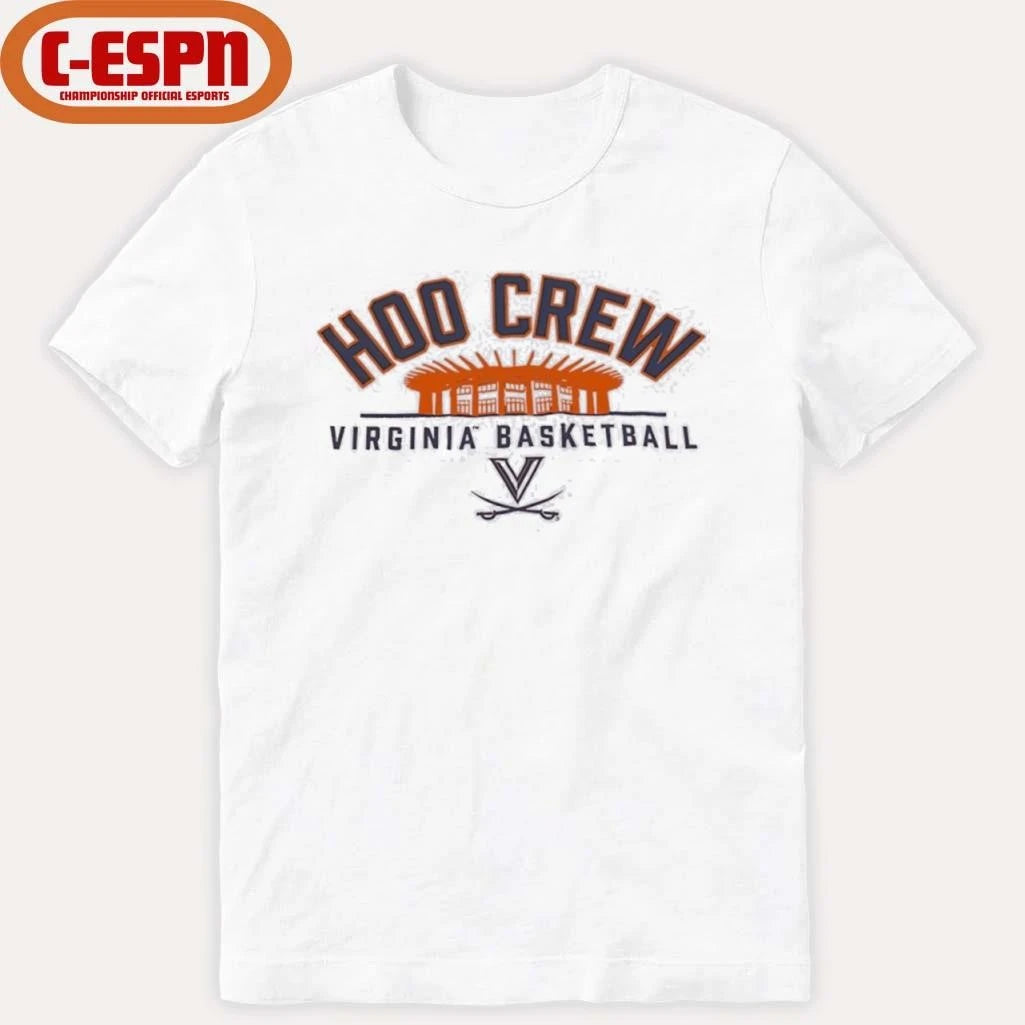 Official Hoo Crew Virginia Cavaliers basketball T-Shirt