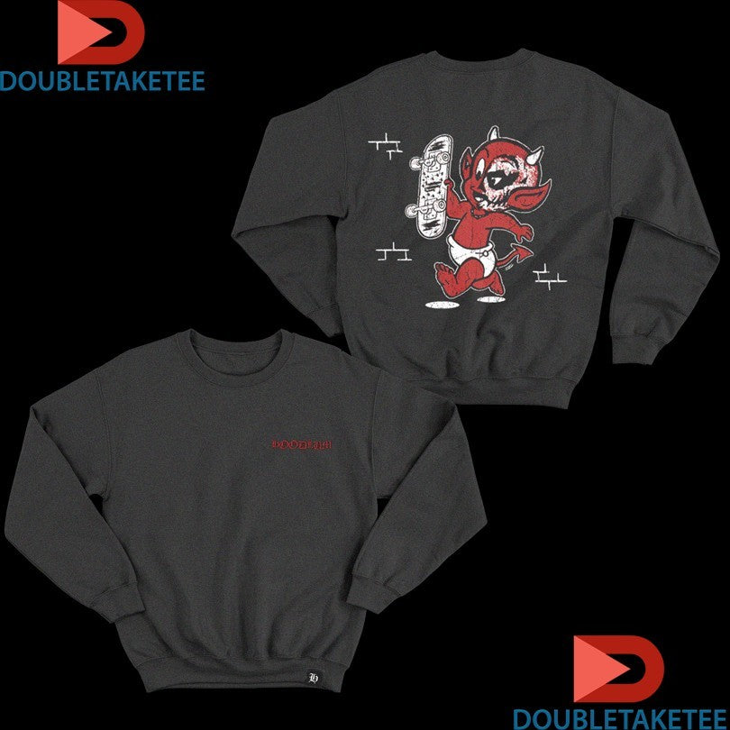 Official Hoodlum Devil Skateboard Shirts