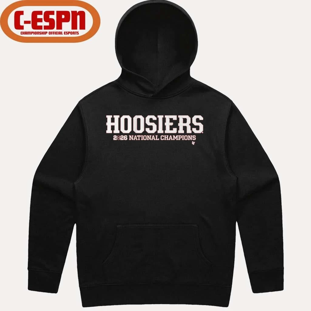 Official Hoosiers National Champions 2026 IU Football T-Shirt