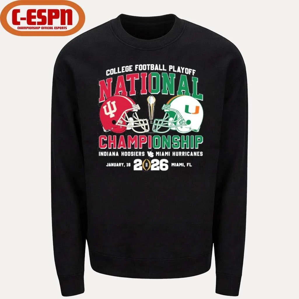 Official Hoosiers vs Canes CFP Championship Bound Shirt