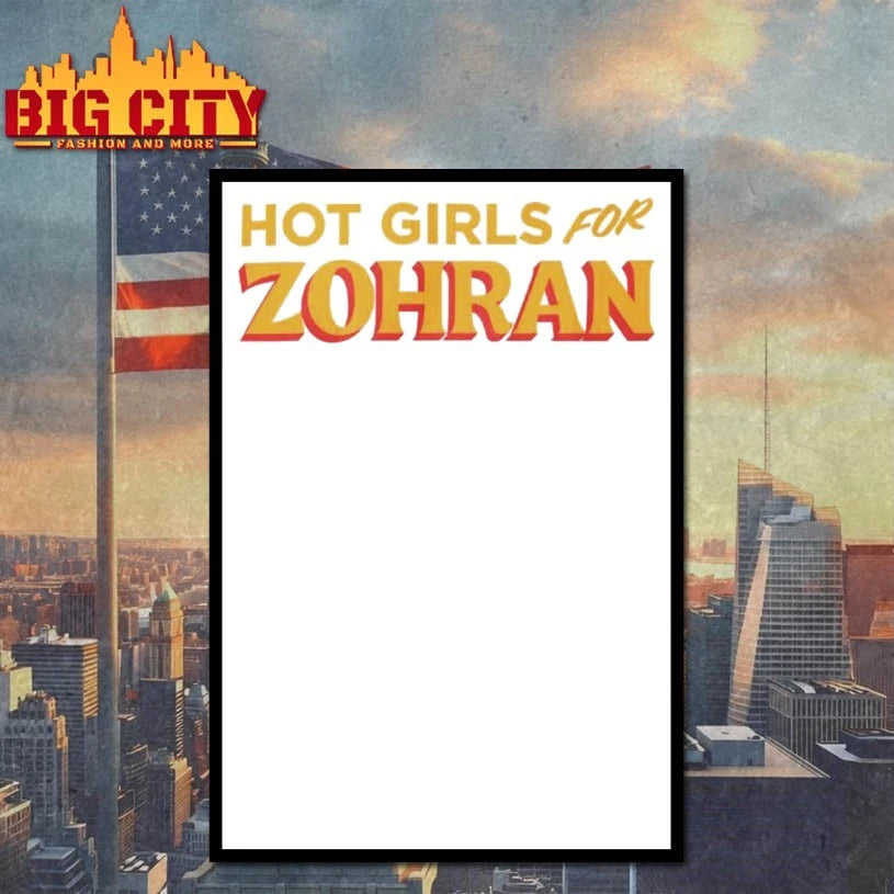 Official Hot Girl For Zohran Shirt