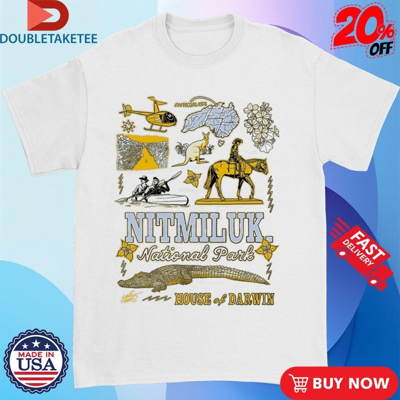Official House Of Darwin Nitmiluk National Park Gator Shirts