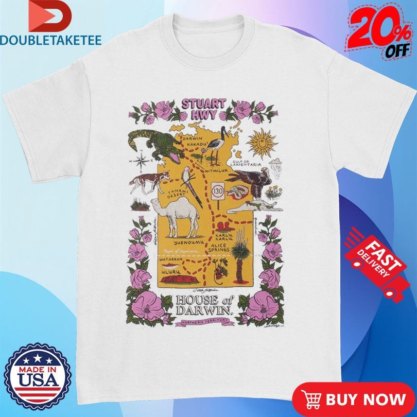Official House Of Darwin Stuart Highway Semi Shirts